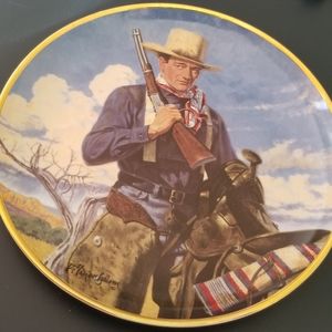 Collectables John Wayne plate